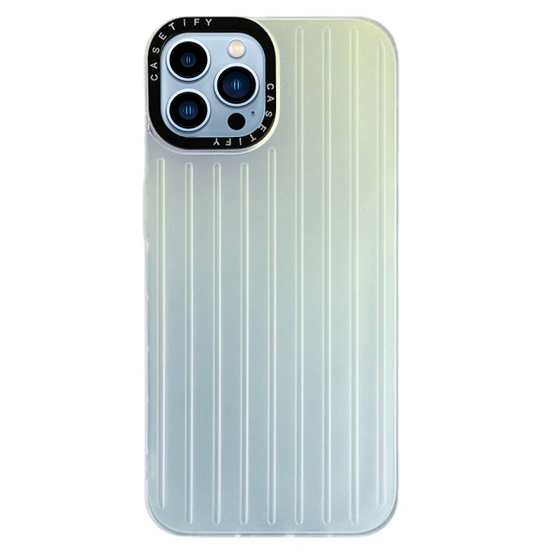 Suitcase Shape Shell for iPhone 12/12 Pro 6.1 inch Matte Hard PC Case Laser Gradient Phone Cover Suitcase Shape Shell for iPhone 12/12 Pro 6.1 inch Matte Hard PC Case Laser Gradient Phone Cover